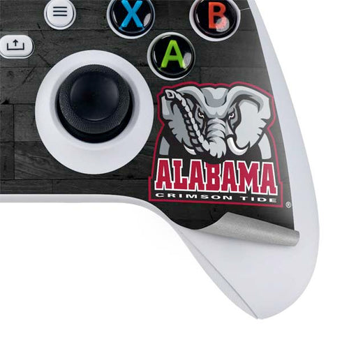 University of Alabama Basketball Wood Xbox Series S Controller Skin