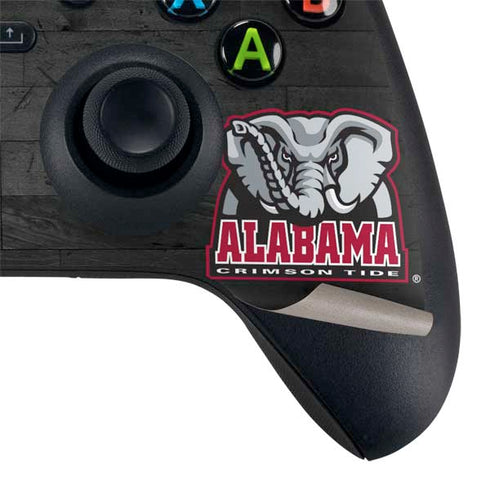 University of Alabama Basketball Wood Xbox Series X Controller Skin