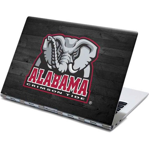 University of Alabama Basketball Wood Yoga 910 2-in-1 14in Touch-Screen Skin