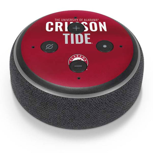 University of Alabama Crimson Pride Amazon Echo Dot Skin