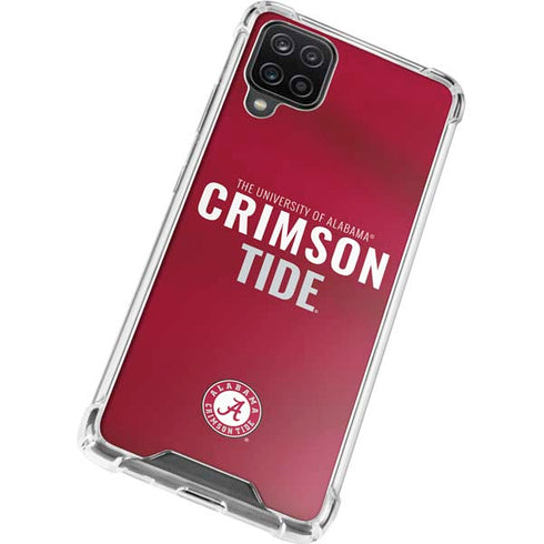 University of Alabama Crimson Pride Galaxy A12 Clear Case