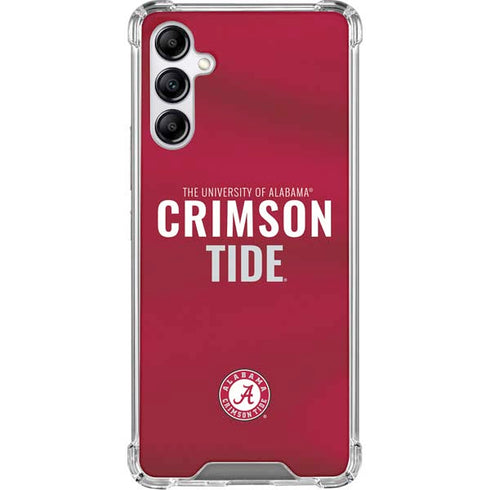 University of Alabama Crimson Pride Galaxy A15 5G Clear Case