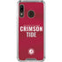 University of Alabama Crimson Pride Galaxy A30 Clear Case