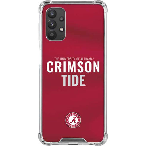 University of Alabama Crimson Pride Galaxy A32 5G Clear Case