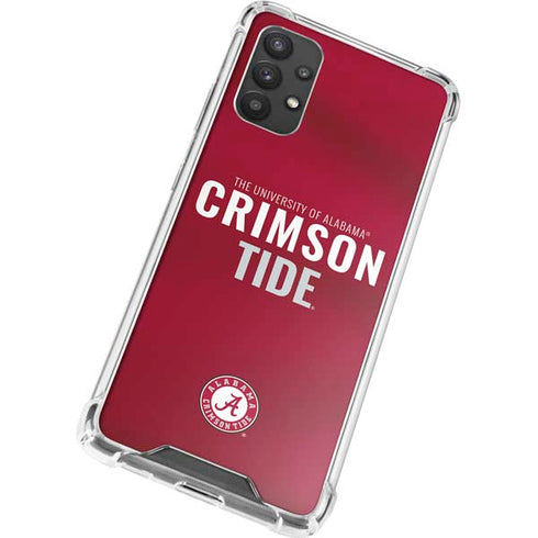 University of Alabama Crimson Pride Galaxy A32 5G Clear Case