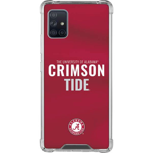 University of Alabama Crimson Pride Galaxy A51 5G Clear Case