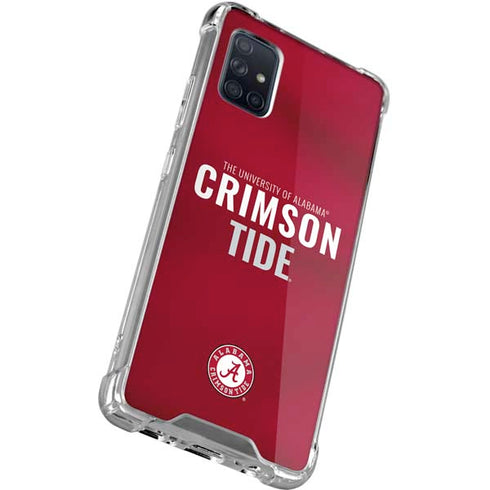 University of Alabama Crimson Pride Galaxy A51 5G Clear Case