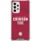 University of Alabama Crimson Pride Galaxy A53 5G Clear Case