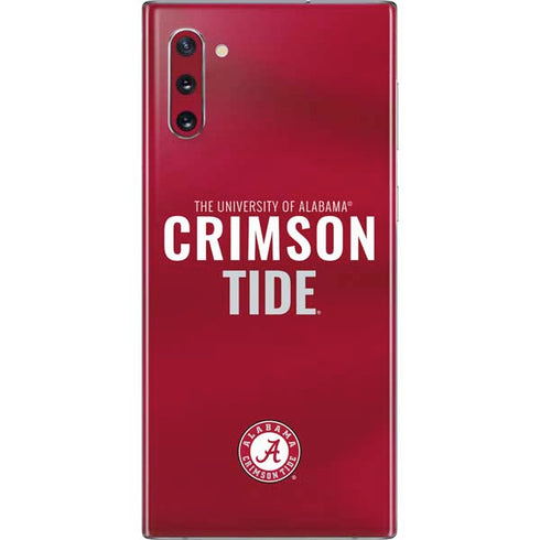 University of Alabama Crimson Pride Galaxy Note 10 Skin