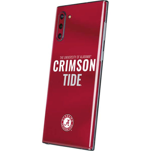 University of Alabama Crimson Pride Galaxy Note 10 Skin