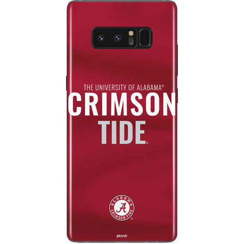 University of Alabama Crimson Pride Galaxy Note 8 Skin