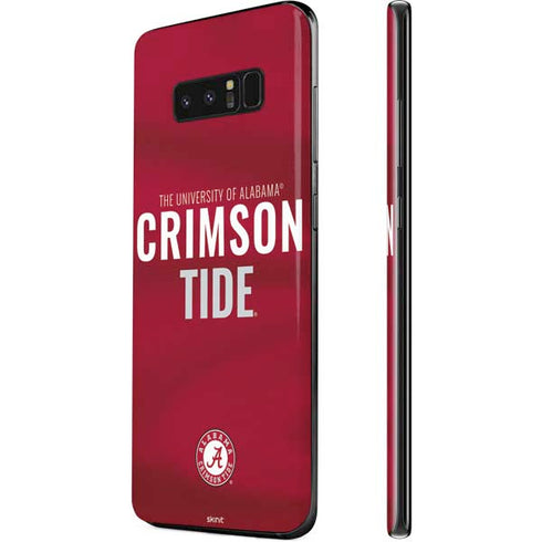 University of Alabama Crimson Pride Galaxy Note 8 Skin