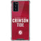University of Alabama Crimson Pride Galaxy Note20 5G Clear Case
