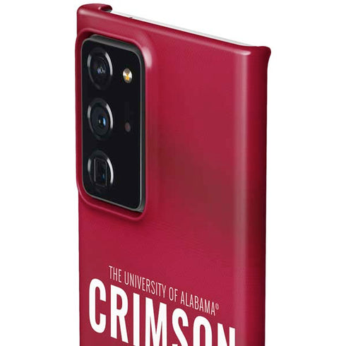 University of Alabama Crimson Pride Galaxy Note20 Ultra 5G Lite Case