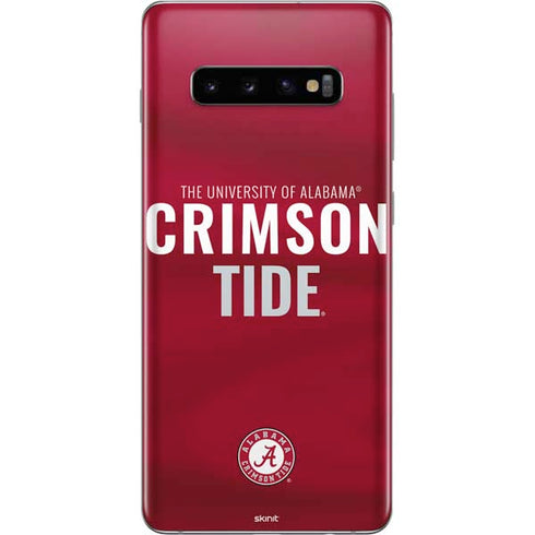 University of Alabama Crimson Pride Galaxy S10 Plus Skin
