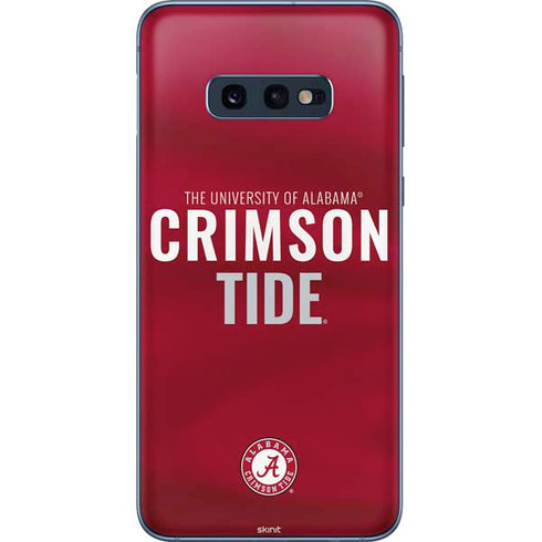 University of Alabama Crimson Pride Galaxy S10e Skin