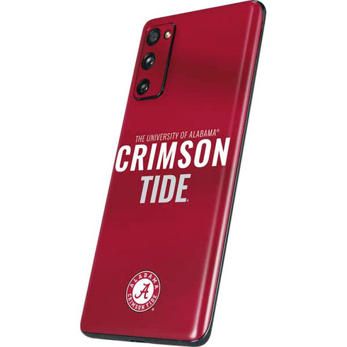 University of Alabama Crimson Pride Galaxy S20 Fan Edition Skin