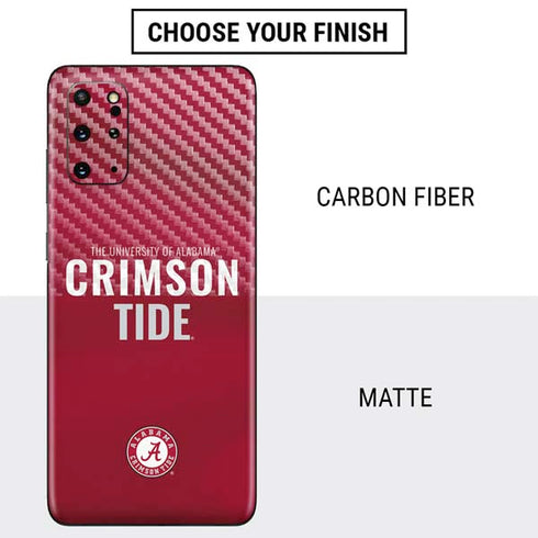University of Alabama Crimson Pride Galaxy S20 Plus Skin