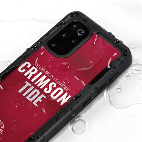 University of Alabama Crimson Pride Galaxy S20 Plus Waterproof Case