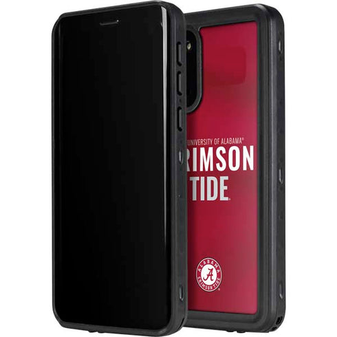 University of Alabama Crimson Pride Galaxy S20 Waterproof Case