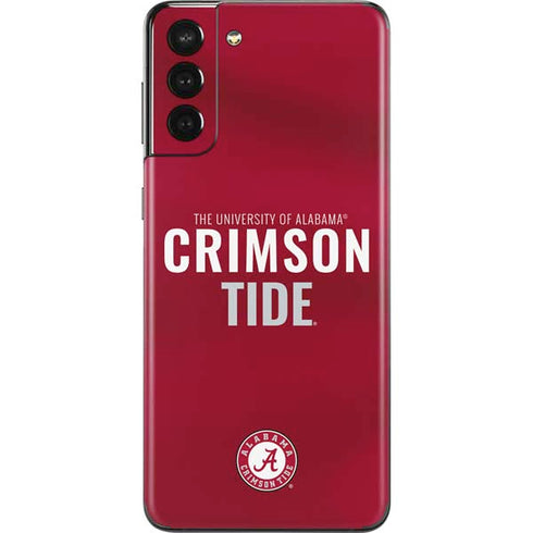 University of Alabama Crimson Pride Galaxy S21 Plus 5G Skin