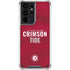 University of Alabama Crimson Pride Galaxy S21 Ultra 5G Clear Case