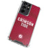 University of Alabama Crimson Pride Galaxy S21 Ultra 5G Clear Case
