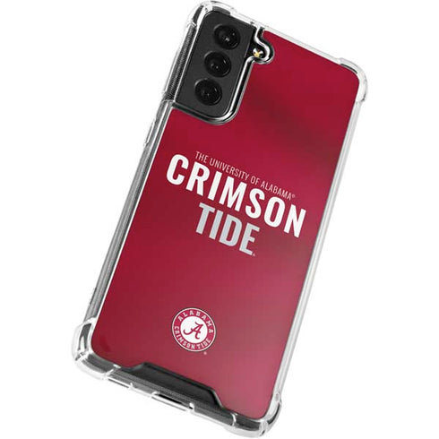 University of Alabama Crimson Pride Galaxy S22 Plus Clear Case