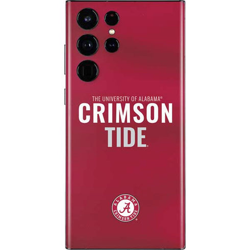 University of Alabama Crimson Pride Galaxy S22 Ultra Skin