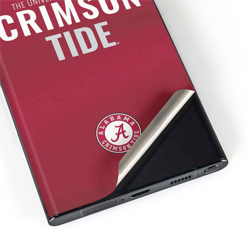 University of Alabama Crimson Pride Galaxy S22 Ultra Skin