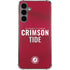 University of Alabama Crimson Pride Galaxy S24 Plus Clear Case
