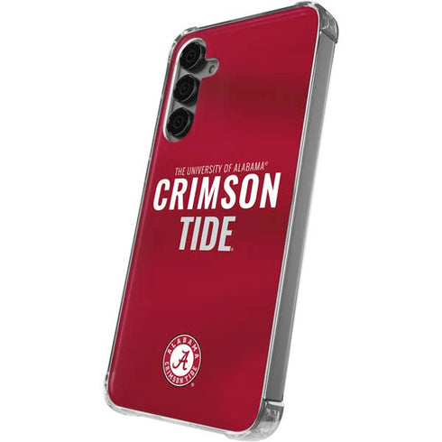 University of Alabama Crimson Pride Galaxy S24 Plus Clear Case