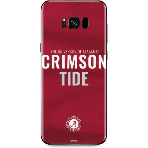 University of Alabama Crimson Pride Galaxy S8 Plus Skin