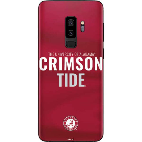 University of Alabama Crimson Pride Galaxy S9 Plus Skin