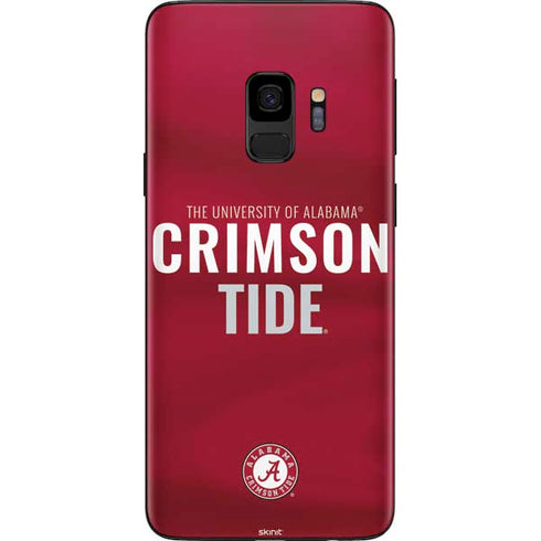 University of Alabama Crimson Pride Galaxy S9 Skin
