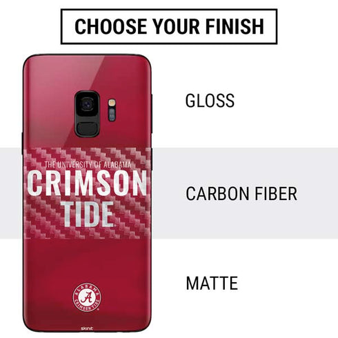 University of Alabama Crimson Pride Galaxy S9 Skin