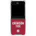 University of Alabama Crimson Pride Galaxy Z Flip5 5G Clear Case