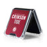 University of Alabama Crimson Pride Galaxy Z Flip5 5G Clear Case