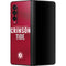 University of Alabama Crimson Pride Galaxy Z Fold3 5G Skin