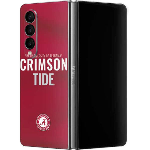 University of Alabama Crimson Pride Galaxy Z Fold4 5G Skin