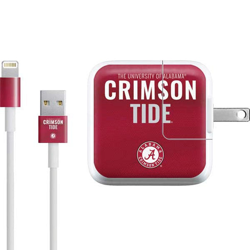 University of Alabama Crimson Pride iPad Charger (10W USB) Skin