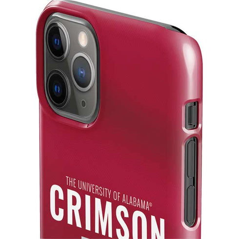 University of Alabama Crimson Pride iPhone 11 Pro Lite Case