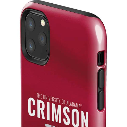 University of Alabama Crimson Pride iPhone 11 Pro Max Impact Case