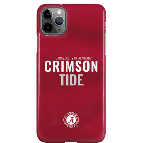 University of Alabama Crimson Pride iPhone 11 Pro Max Lite Case