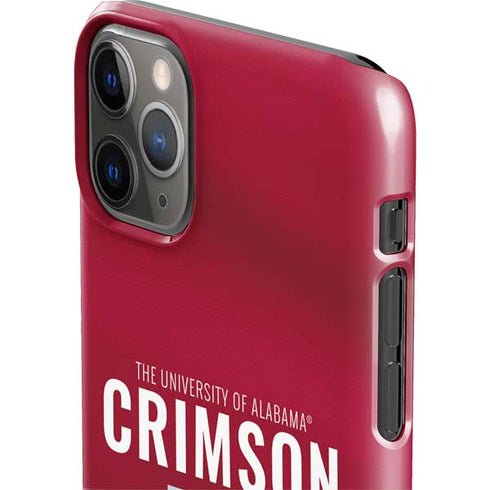University of Alabama Crimson Pride iPhone 11 Pro Max Lite Case