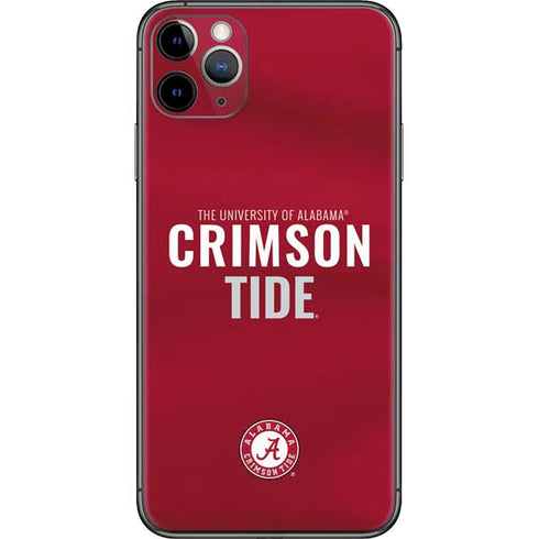 University of Alabama Crimson Pride iPhone 11 Pro Max Skin