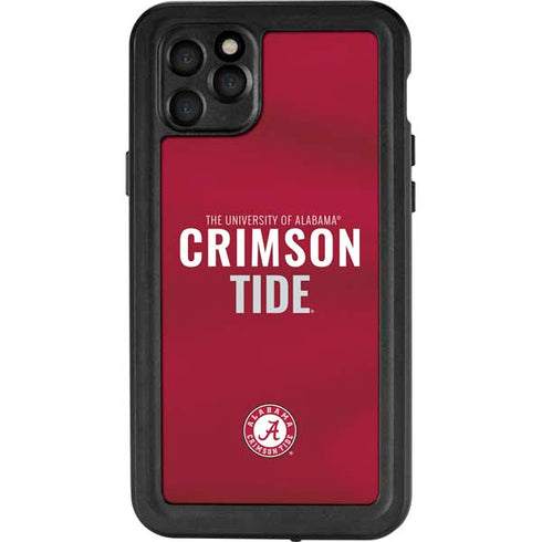 University of Alabama Crimson Pride iPhone 11 Pro Max Waterproof Case