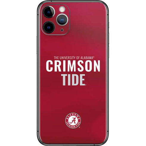 University of Alabama Crimson Pride iPhone 11 Pro Skin
