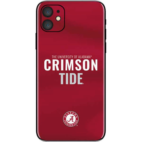 University of Alabama Crimson Pride iPhone 11 Skin