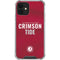 University of Alabama Crimson Pride iPhone 12 Clear Case